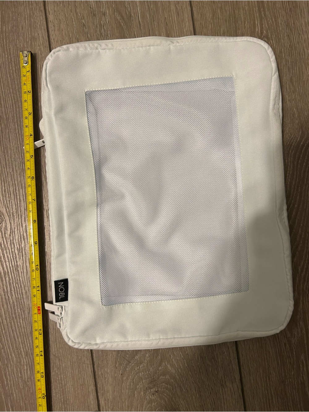 NWOT NOBL 6-Piece White Compressible Packing Cube Set for Travel & Organization - Picture 3 of 11